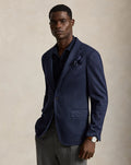 Giacca Polo Soft in maglia Modern-Fit — Blu navy