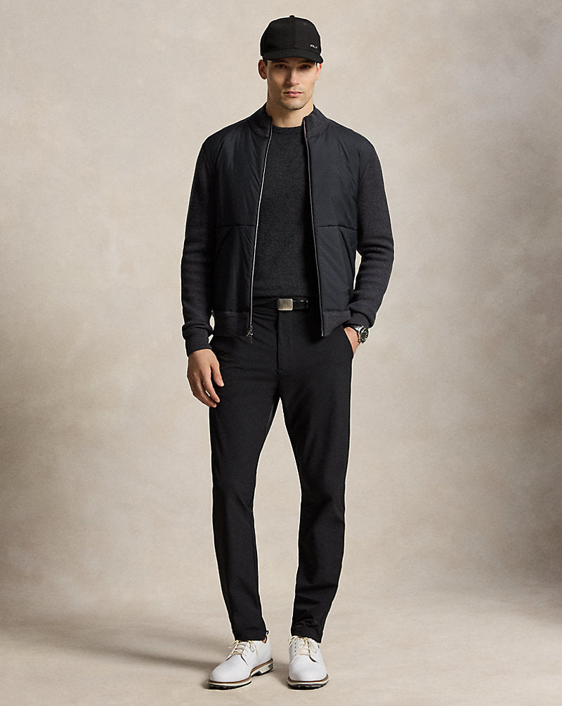 Pantaloni Performance Tailored-Fit — Nero Polo