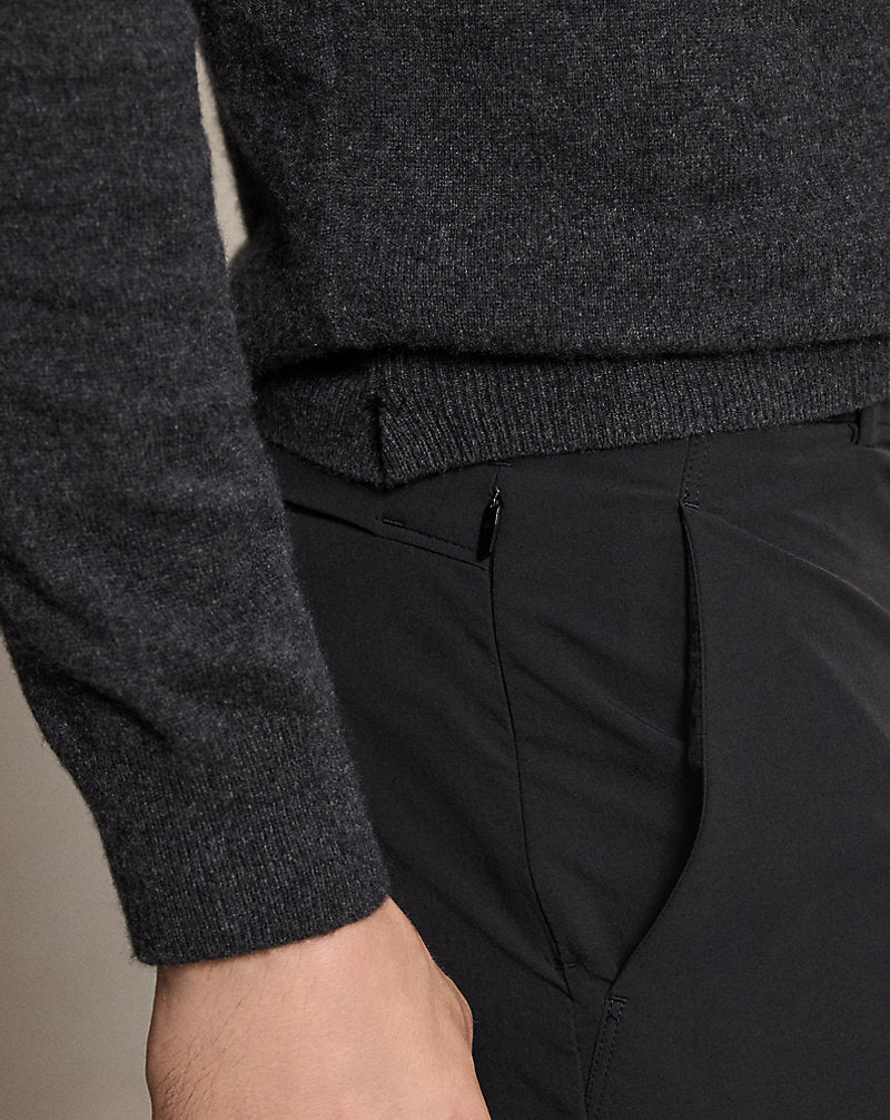 Pantaloni Performance Tailored-Fit — Nero Polo