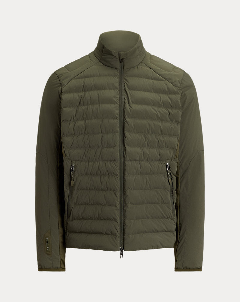 Giacca a lupetto trapuntata — Verde ranger