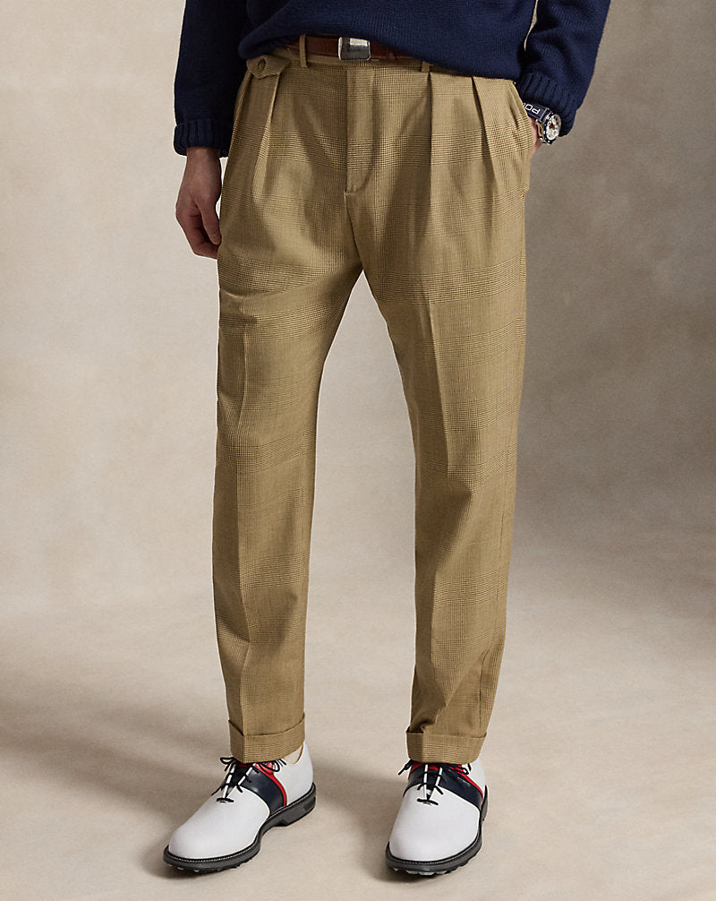 Pantaloni tecnici scozzesi in misto lana — Principe di Galles