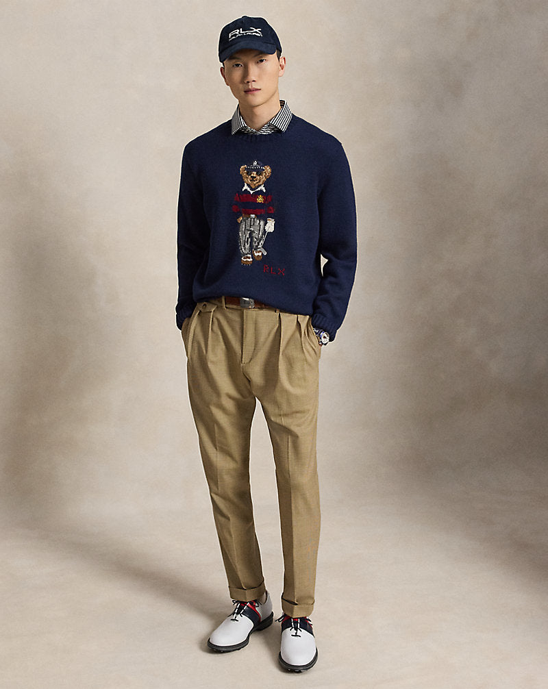 Pantaloni tecnici scozzesi in misto lana — Principe di Galles