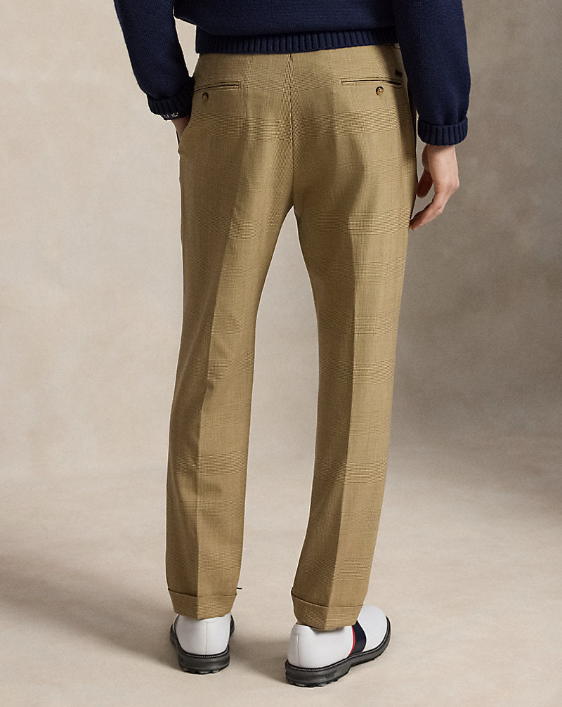 Pantaloni tecnici scozzesi in misto lana — Principe di Galles