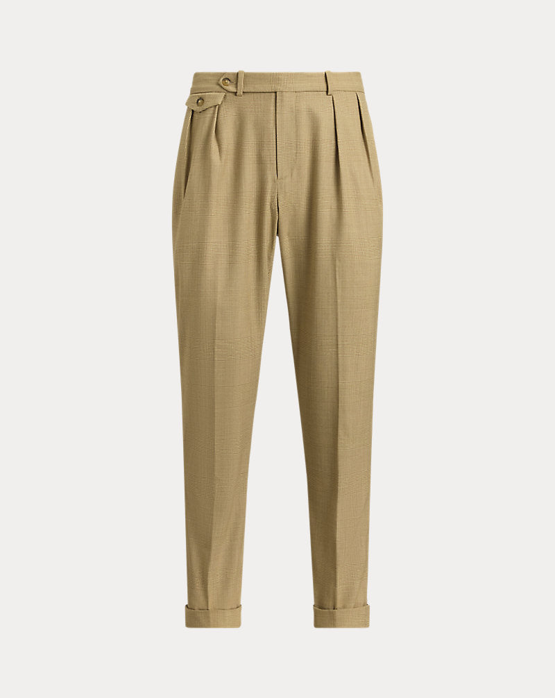 Pantaloni tecnici scozzesi in misto lana — Principe di Galles