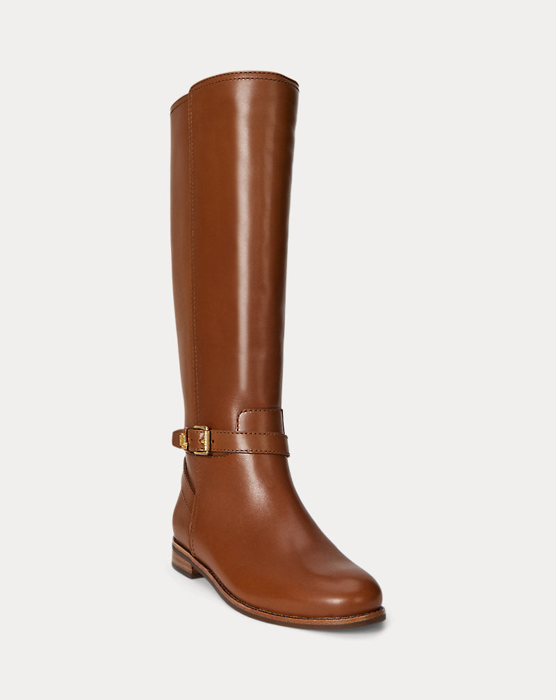 Stivali alti Brooke II in vitello — Color cuoio Lauren