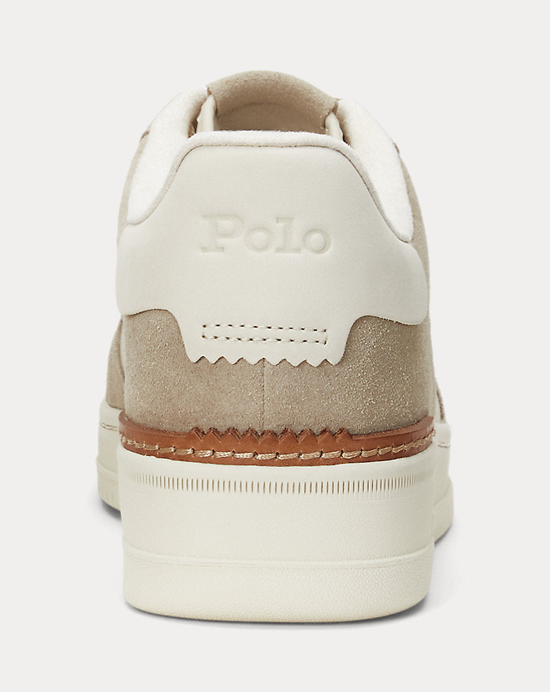 Sneaker Masters Court pelle e camoscio — Frappè/Écru