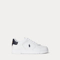 Sneaker Masters Court in pelle — Bianco/Blu navy/Rosso