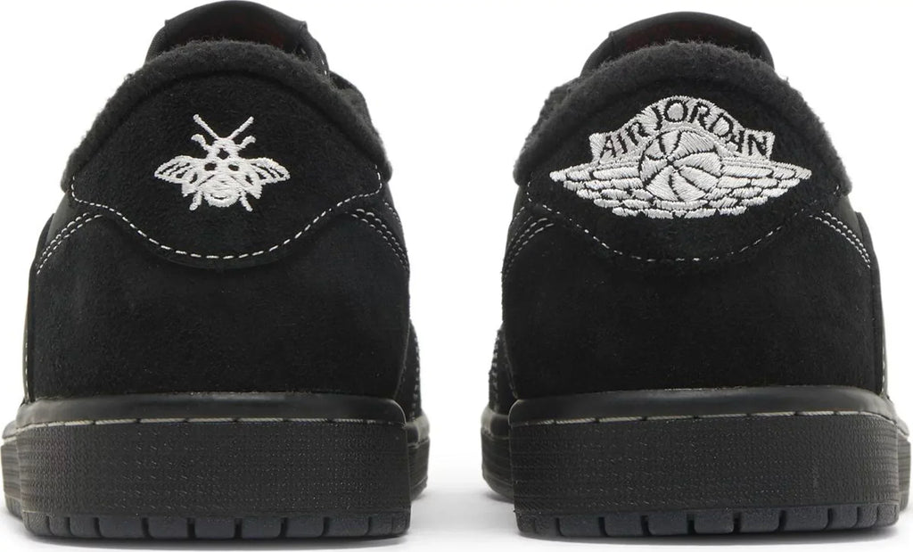 Travis Scott x Air Jordan 1 Low OG SP 'Black Phantom' Sneakers for Men