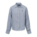 WIDE CROPPED GINGHAM LINEN SHIRT – Accessorio premium elegante