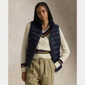 WATER-REPELLENT QUILTED PACKABLE VEST