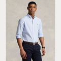 CUSTOM FIT STRIPED STRETCH OXFORD SHIRT – Accessorio premium elegante
